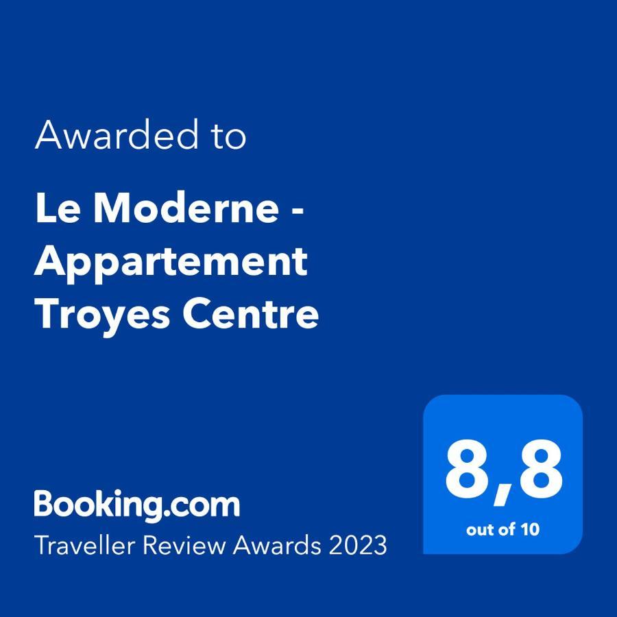 Le Moderne - Appartement Troyes Centre Zewnętrze zdjęcie